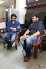 Chiranjeevi Visit Rao Ramesh Photos